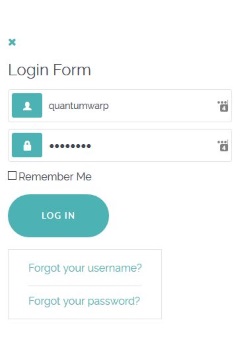Login Box with styling