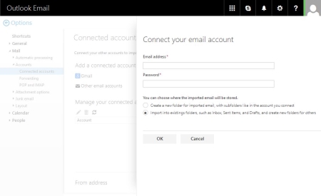 Outlook.com - Connect your email account