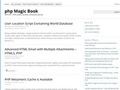 http://www.phpmagicbook.com/cheat-sheets/